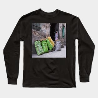 Stone Town Streetlife #3 Long Sleeve T-Shirt